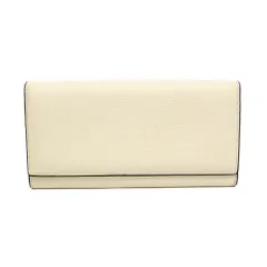 ヴァレクストラ Valextra 長財布 - レザー ベージュ Valextra - ヴァレクストラ イジディ チェーンウォレット 長財布