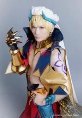 [중고] 원시사진(남성) 오카야마 하루미(길가메쉬)/배경 그레이·캐릭터 샷/무대 [Fate/Grand Order THE STAGE - 절대 마수 전선 바빌로니아-]캐스트 브로마이드