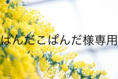 ★〜ぱんだこぱんだ様専用〜★