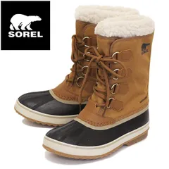 SOREL (ソレル) NM3487 1964 PAC NYLON 1964パックナイロン メンズ スノーブーツ 224 CAMEL BROWN/BLACK SRL010 sorel US8-約26cm
