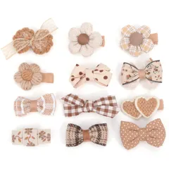 【人気商品】可愛い シンプル 髪留め かわいい 幼児 おしゃれ 子供用 赤ちゃん こども リボン ヘアアクセサリー 女の子 髪飾り キッズ 赤ちゃんヘアピン ヘアクリップ ベビーヘアクリップ ベビー 痛くない 子供 お誕生日 ヘアピン プレゼント BIANHU