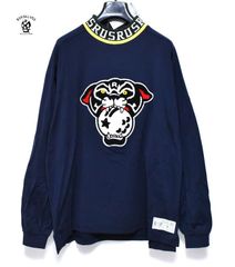 ラッセルノ ゴルフ スローアップ ロゴ LF モックネック ホワイト L 5 ラッセルノ ゴルフ スローアップ ロゴ LF モックネック ホワイト