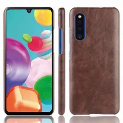 Galaxy A41 ケース SC-41A SCV48 ギャラクシーa41 レザー ハード ケース 【Color】 ブラウン
