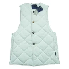 LAVENHAM ラベンハム SLJ40121 L'ECHOPPE別注 英国製 Big Quilt Gillet ビッグ キルティング ベスト ホワイト系 M 38【中古】のサムネイル