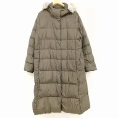 ユニクロ　ライトウェイトダウンフーデットコートフェイクファー付き　レディース UNIQLO（ユニクロ）の「ライトウェイトダウンフーデットコート