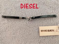✨新品タグ付✨DIESEL ディーゼル 2-ZIPALIP ブレスレット レザー 
