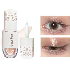 Gege bear 星のような リキッドアイシャドウ 4g 液体アイシャドウ (02#桃ゴールド) 0