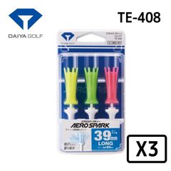 【3パックセット】ダイヤゴルフ エアロスパークティーロング 3本入