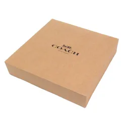 【新品 未使用】マフラー向け COACH コーチ ギフトボックス 箱 Lサイズ薄型(マフラー向け) クラフト 正規品
