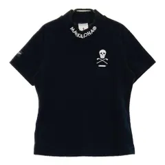 MARK&LONA マークアンドロナ モックネック 半袖Tシャツ 黒L