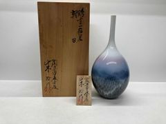 小川武雄作 花瓶 金彩 - メルカリ