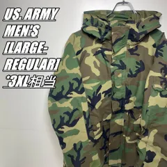 【軍物･米軍･96年】US. ARMY CAMOUFLAGE.COLD WEATHER.PARKA　MEDIUM REGULAR　アメリカ軍　ウッドランドカモフラージュ　ナイロンジャケット　ナイロンパーカー　ミリタリージャケット
