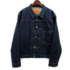 ウエアハウス 2001 デニムジャケット Gジャン 刺繍 40 WAREHOUSE ウエアハウス Lot 2002XX 2ND TYPE(Early 1960's
