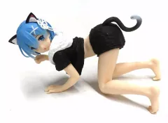 【中古】フィギュア レム 「Re：ゼロから始める異世界生活」 Desktop Cute フィギュア レム～Cat room wear ver.～Renewal タイトーオンラインクレーン限定