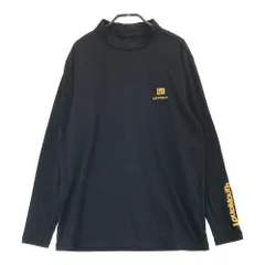 サイズ：XXL LOUD MOUTH ラウドマウス  モックネック長袖Tシャツ  ブラック系 [240101456524] ゴルフウェア メンズ ストスト