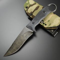カスタムナイフ モデル名 アウル 鋼材 CPM-3V のらいぬ作 - メルカリ