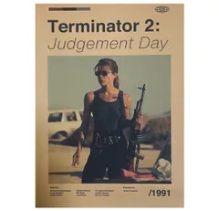 【非売品】ターミネーター2 B1 サイズ 超特大 光沢 ポスター 2025年最新】ターミネーター2 ポスターの人気アイテム - メルカリ