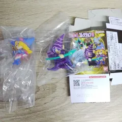 アニメ「遊☆戯☆王」コレクション01　ブラック・マジシャン　ブラック・マジシャン・ガール 2種セット【B6】