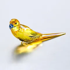スワロフスキー クリスタル　セキセイインコ　鳥　置物 楽天市場】スワロフスキー セキセイ インコ 鳥 5004725
