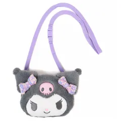 クロミ フェイス形ネックコインケース ポシェット 小銭入れ ポーチ 可愛い おしゃれ サンリオ sanrio キャラクター