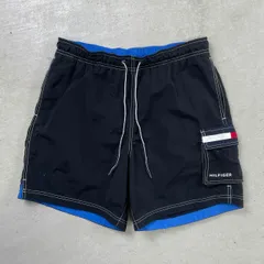 00年代 TOMMY HILFOGER トミーヒルフィガー カーゴ スイムショーツ メンズM 【SS2506】