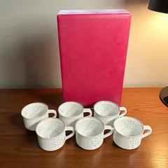 【6客揃】SEYEI マグカップ 瀬栄 紅茶 コーヒー カップ 器 茶器 昭和 レトロ 骨董品 アンティーク