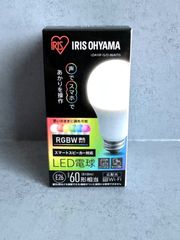 アイリスオーヤマ LED電球 E26 広配光 60形相当 RGBW調色 AIスピーカー 音声操作 810㏐ LDA9F-G/D-86AITG