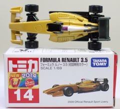トミカ  ルノー Amazon | トミカ No.14 フォーミュラ ルノー 3.5 箱 *初回特別