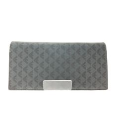 ▼▼EMPORIO ARMANI エンポリオアルマーニ メンズ 二つ折り長財布 PVC レザー 小銭入れ有