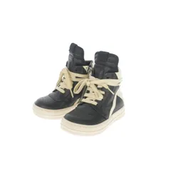 RICK OWENS リックオウエンス ジオバスベビー 13㎝ RICK OWENS リックオウエンスキッズ ベビー ジオ スニーカー 黒