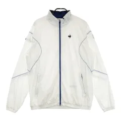 サイズ：3L LE COQ GOLF ルコックゴルフ  メッシュインナー付 ジップジャケット  ホワイト系 [240101458547] ゴルフウェア メンズ ストスト サイズ：3L LE COQ GOLF ルコックゴルフ メッシュインナー付