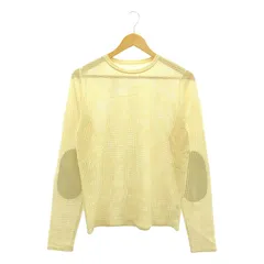 ANTHOM / アントム | 超⻑綿 スイスコットン メッシュニット | 38 | ベージュ | レディース