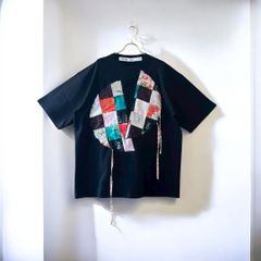Tシャツ レディース メンズ ユニセックス オーバーサイズ リメイク remake 再構築 黒 ブラック マシルカ06 久喜倉庫店