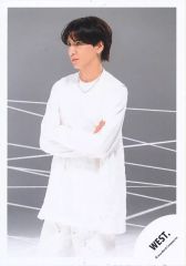 【中古】生写真(STARTO) WEST./藤井流星/膝上/シングル「ハート / FATE」MV＆ジャケ写オフショット/公式生写真