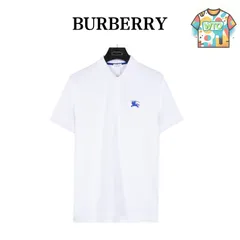 【今日WTO】Burberry バーバリー 胸刺繍戦馬 ポロシャツ-YE75