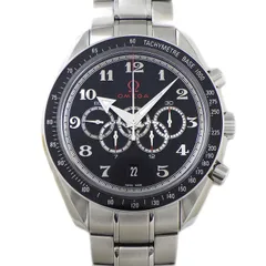オメガ OMEGA 腕時計 オリンピックコレクション 321.30.44.52.01.002 ブロードアロー 5カウンター クロノグラフ タキメーター スモールセコンド ブラック 文字盤 SS 自動巻き 【箱・保付き】 【中古】のサムネイル