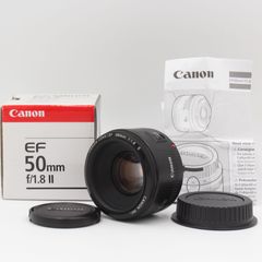 前玉にチリがありますが影に影響ありません。■美品■ CANON EF50mm F1.8 II フルサイズ対応#25017