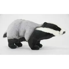 HANSA アナグマ30 3483 ぬいぐるみ ハンサ クリスマス 誕生日 プレゼント 動物 犬 猫 鳥 うさぎ ペンギン アニマル 置物 人形 フィギュア KOESEN ケーセン 大きい マスコット 実物大 大型