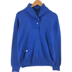 古着 ラルフローレン Ralph Lauren L-RL LAUREN ACTIVE ショールカラー コットンニットセーター レディースXL相当/eaa507503