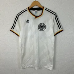 90's古着　adidas　サッカーユニフォーム　ドイツ代表　イギリス製 adidas - adidas Tシャツ ユニフォーム ドイツ代表 80S 90S 古着
