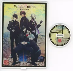 【中古】アクリルスタンド・アクリルパネル [単品] 集合 ジャケットイラストアクリルスタンド 「CD EROSION 1st ALBUM from CARNELIAN BLOOD 5-Vocal-Actors Crazy Ver. 初回限定盤」 同梱特典