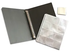 ビックリマンシールコレクションサイズのバインダー＆リフィルセットおまけスリーブ付小旧シールサイズ