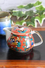 【骨董品】九谷焼　木米　急須1個・蓋付茶碗2個・湯呑茶碗4個 2025年最新】九谷焼 青木木米の人気アイテム - メルカリ
