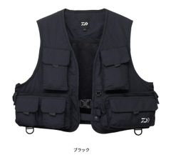 ダイワ◇フィッシングベスト DV-3425(ブラック)(M/L/XL/2XL)
