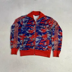 限定 アディダスXミッシーエリオット 迷彩ジャージセットアップ