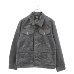 G-STAR RAW (ジースターロウ) D-STAQ STUDS SLIM JACKET スタッズ スリムデニムジャケット ネイビー D15695-B988-8960のサムネイル