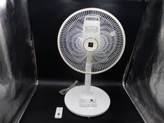 【美品】リビング扇風機 シャープ PJS3AS リモコン付き ホワイト  高濃度プラズマクラスター7000
