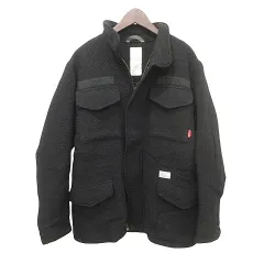 WTAPS M-65 ブラック WTAPS ダブルタップス M-65 ミリタリーウールジャケット