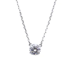 スワロフスキー ネックレス レディース Constella コンステラ ラウンドカット ペンダント シルバー 5636706