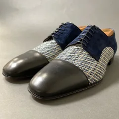 3f30 《美品》 Christian Louboutin クリスチャンルブタン 素材切替デザイン ドレスシューズ 革靴 ストレートチップ サイズ41 1/2 メンズ 男性用 靴のサムネイル